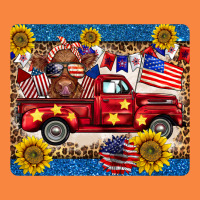 4th Of July Truck Cow Mousepad Premium Sweatshirt | Teevron