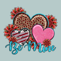 Valentine's Day Be Mine Hearts Sunflower Heavy Core Tee | Teevron