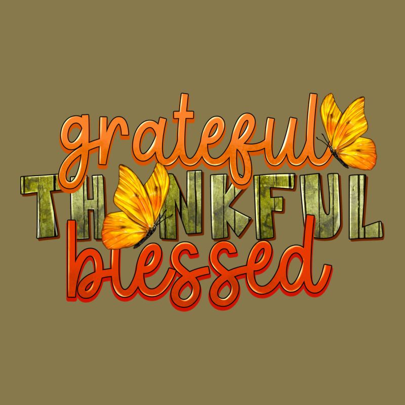 Fall Grateful Thankful Blessed Premium Hoodie by LillyAllenDesigns | Teevron