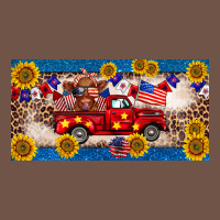 4th Of July Truck Cow License Plate Premium Sweatshirt | Teevron