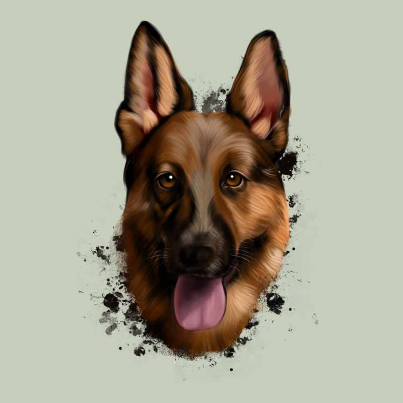 German Shepherd Long Sleeve Tee by Jasminsmagicworld | Teevron