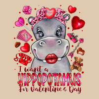 I Want Hippopotamus For Valentines Day Heavyweight Sweatshirt | Teevron