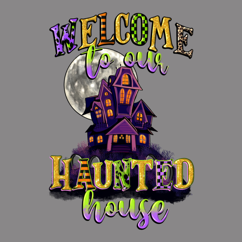 Welcome To Our Haunted House Vintage Tee by CowGirlArtShop | Teevron