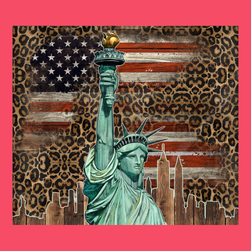 Statue Of Liberty Tumbler Premium Sweatshirt by BarkalooDesign | Teevron