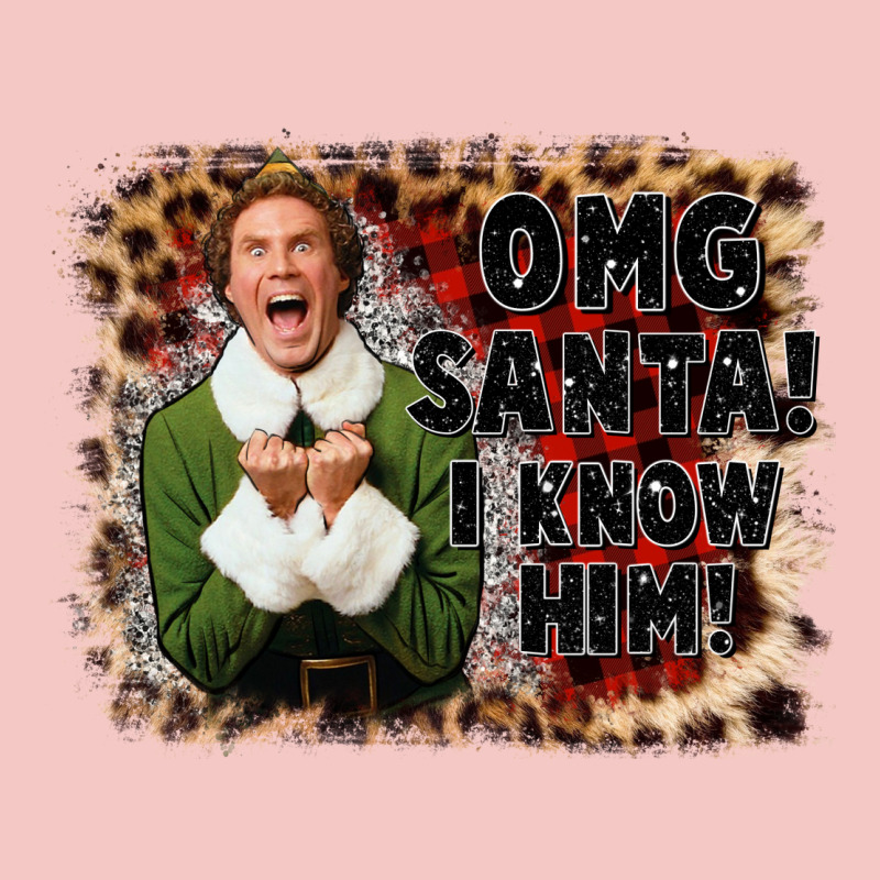 Omg Santa I Know Him Elf Urban Heavy Tee by CowGirlArtShop | Teevron