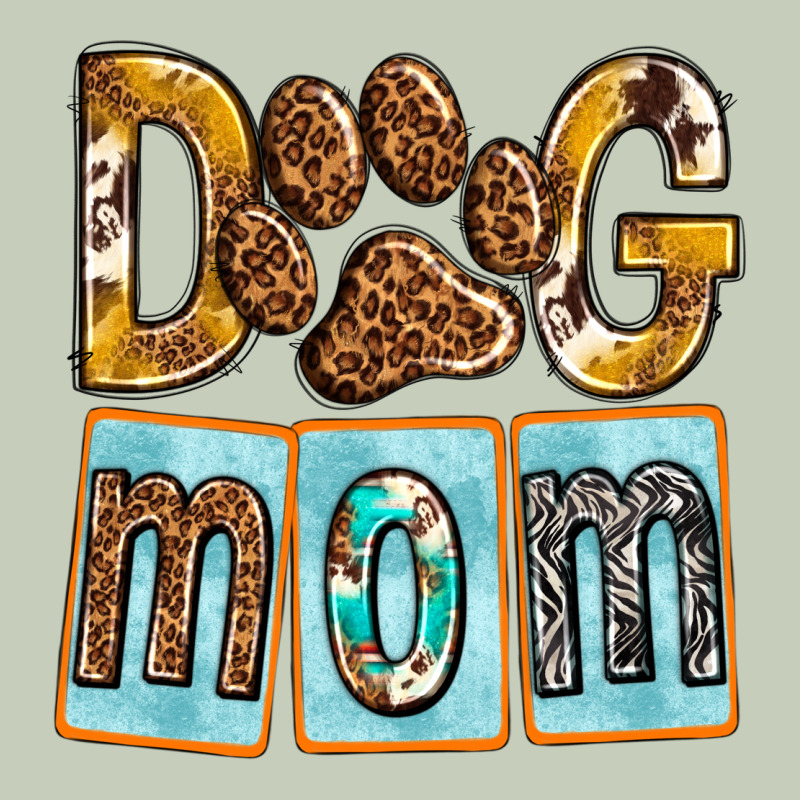 Dog Mom With Paw Ladies Tee by texasbilliewilder | Teevron