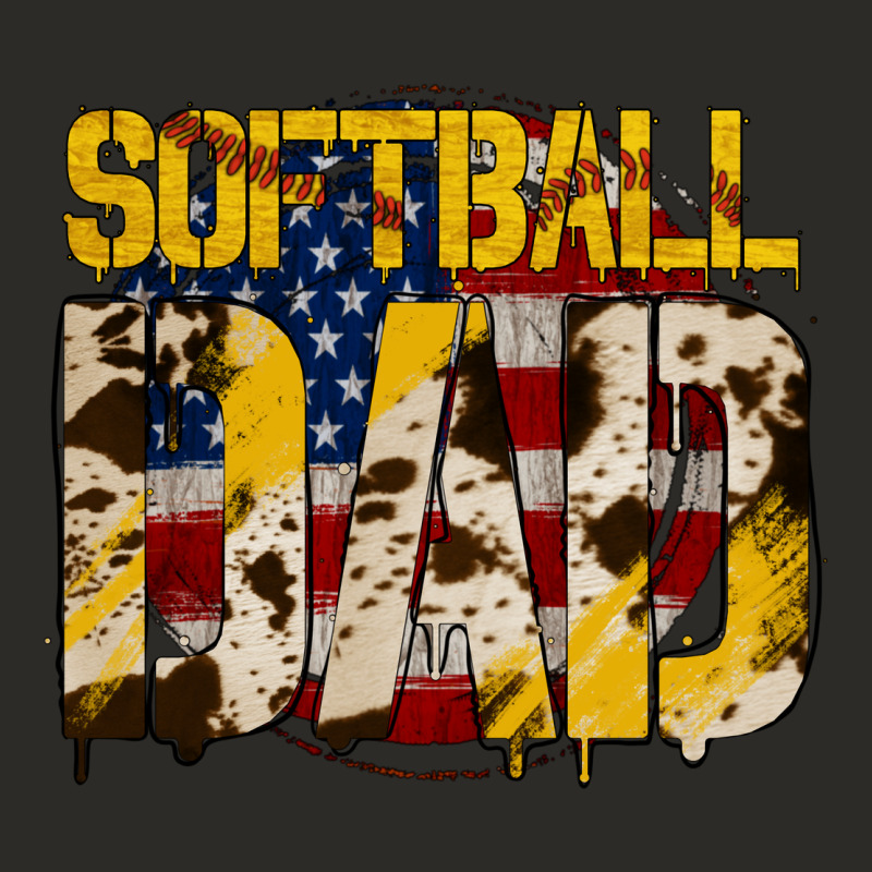 American Softball Dad Heavy Core Tee by Bettercallsaul | Teevron