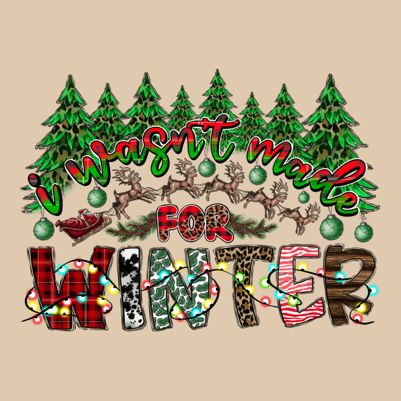 I Was Made For Winter Heavyweight Sweatshirt by CowhideDigitalArt | Teevron