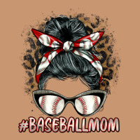 Baseballmom Messy Bun Heavyweight Hoodie | Teevron