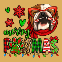Merry Pawmas Christmas Bulldog Premium Hoodie | Teevron
