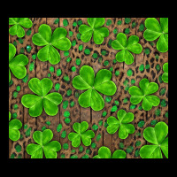 Saint Patricks Day Shamrock And Leopard Premium Tee | Teevron