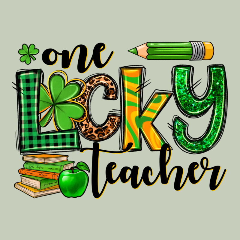 St. Patrick's One Lucky Teacher Long Sleeve Tee by OliviaCreatesArt | Teevron