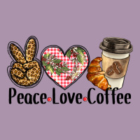 Peace Love Coffee Heavyweight Hoodie | Teevron