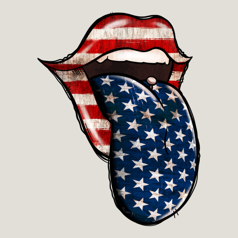 American Toungue For 4th Of July Heavy Core Tee by Bettercallsaul | Teevron