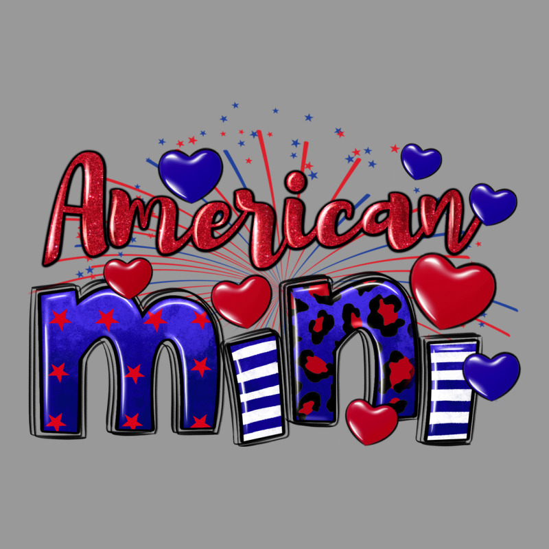 American Mini  4th Of July Vintage Hoodie by CowGirlArtShop | Teevron