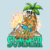 Hello Summer Skeleton Ladies Tee | Teevron