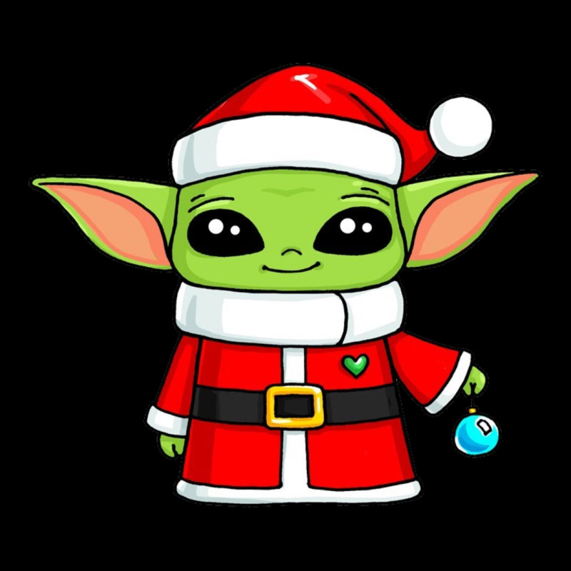 Baby Yoda Christmas Santa Claus Ladies Tee by trangStudio | Teevron