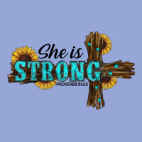She Is Strong Western Cross Classic Tee | Teevron