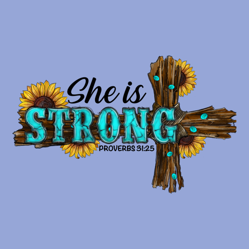 She Is Strong Western Cross Classic Tee by RanaPortraitStore | Teevron