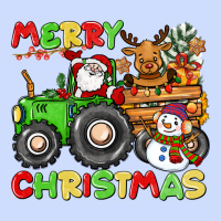 Merry Christmas Crew Tractor Urban Heavy Tee | Teevron
