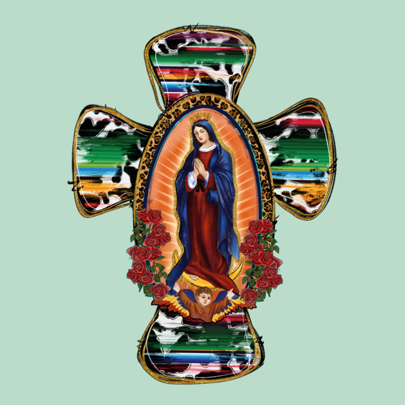 Our Lady Of Guadalupe Cross Premium Hoodie by RanaPortraitStore | Teevron