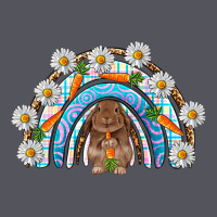 Easter Bunny With Carrot Rainbow Easter Day Vintage Hoodie | Teevron