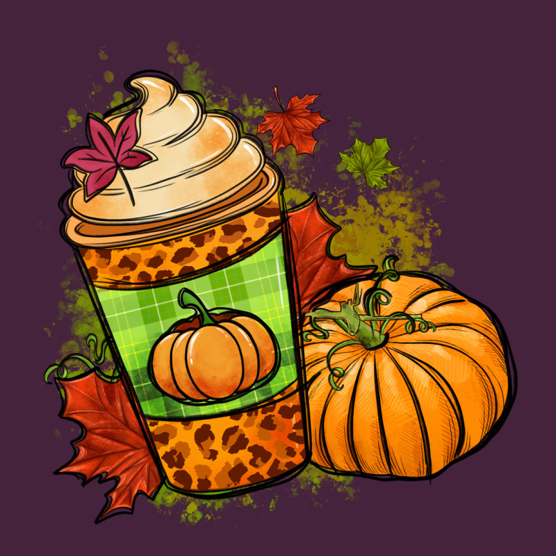 Fall Pumpkin Coffee Classic Tee by NancyCooperArtShop | Teevron