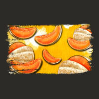 Colorado Cantaloupe Background Heavy Core Tee | Teevron