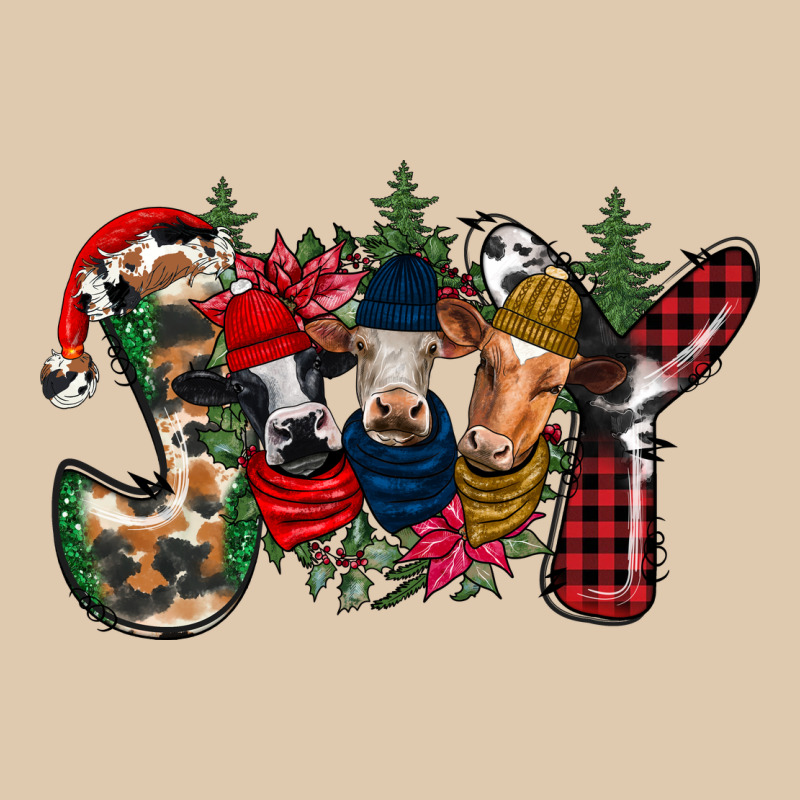 Joy Christmas Cows Heavyweight Sweatshirt by CowhideDigitalArt | Teevron