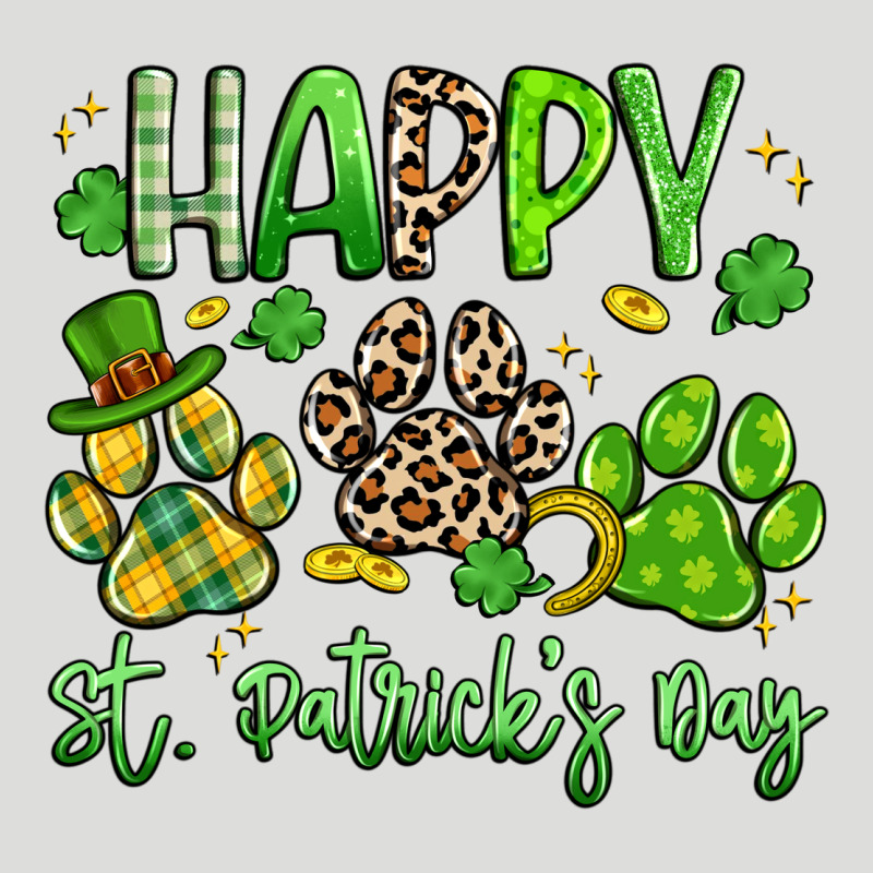 Happy St. Patricks Day Paws Zipper Hoodie by Artiststas | Teevron