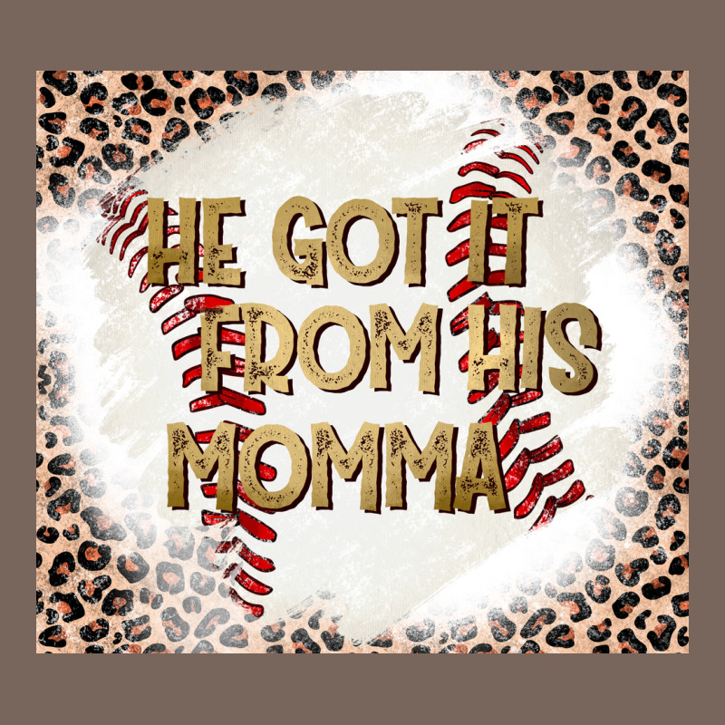 He Got It From His Momma Premium Hoodie by CowhideDigitalArt | Teevron