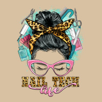 Nail Tech Life Messy Bun Heavyweight Hoodie | Teevron