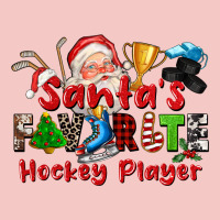 Santas Favorite Hockey Player Urban Heavy Tee | Teevron