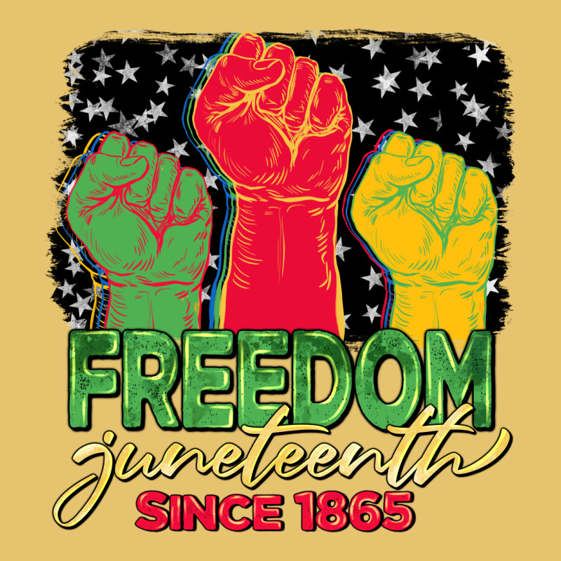 Freedom Juneteenth Since 1865 Premium Sweatshirt by BarkalooDesign | Teevron