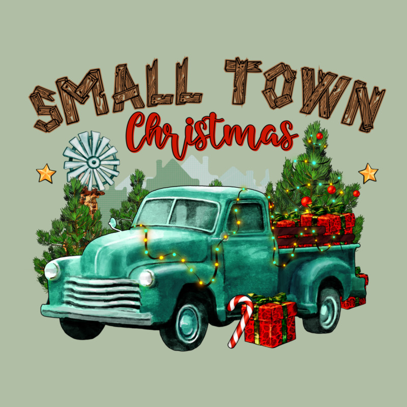 Small Town Christmas Urban Heavy Tee by CowGirlArtShop | Teevron