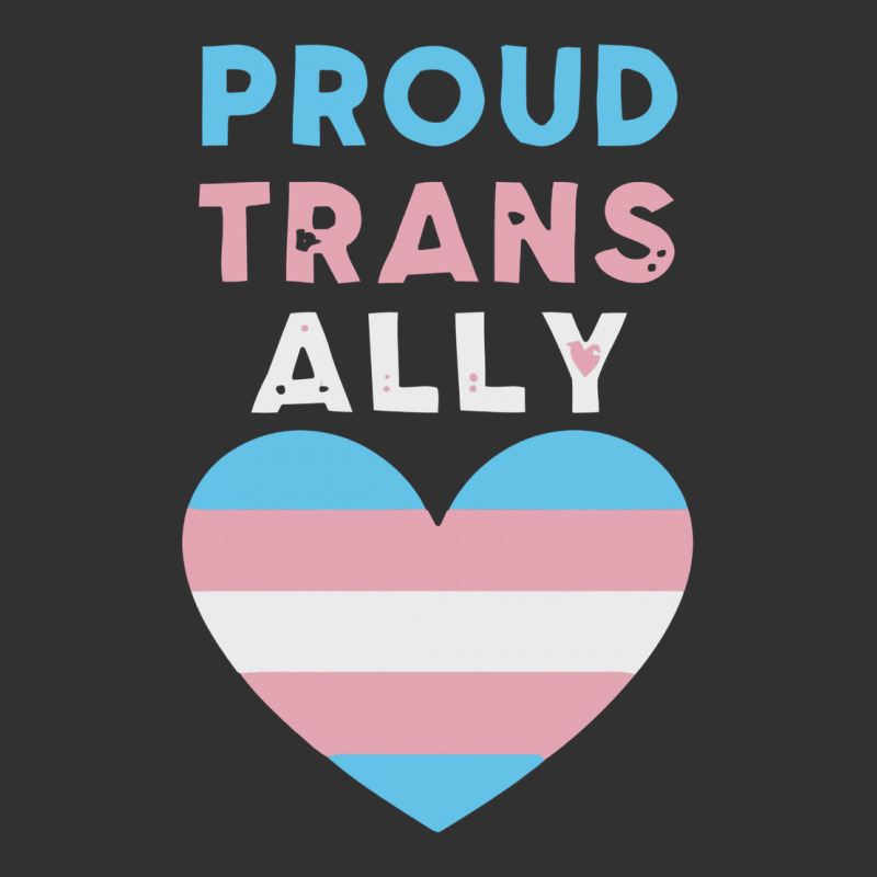 Proud Trans Ally Transgender Urban Heavy Tee by trangStudio | Teevron