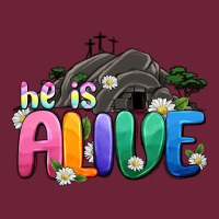 Easter Day He Is Alive Long Sleeve Tee | Teevron
