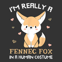 i'm really a fennec fox in a human costume funny gift t shirt | Teevron