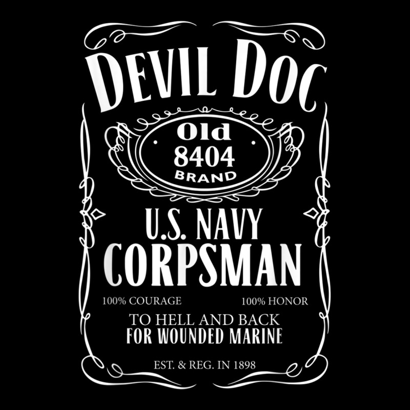 Corpsman 8404 Devildoc Gift For Corpsman T Shirt Heavy Core Tee by trangStudio | Teevron