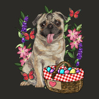 Easter Pug Heavy Core Tee | Teevron