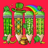 St. Patrick's Day Teacher Pencils Zipper Hoodie | Teevron