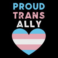 Proud Trans Ally Transgender Heavy Core Tee | Teevron