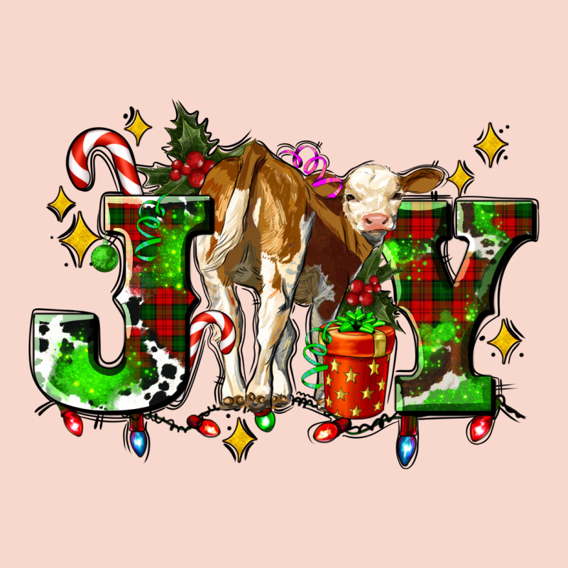 Joy With Baby Cow And Christmas Gifts Mistletoe Urban Hoodie by AdoDesignShop | Teevron