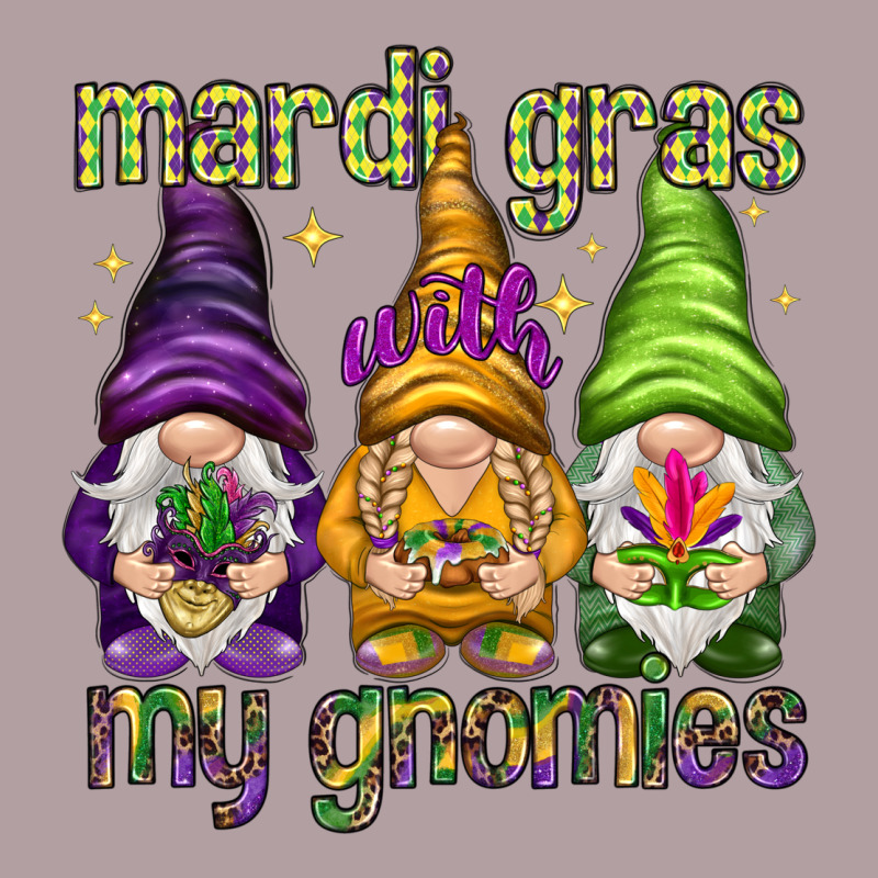 Mardi Gras With My Gnomies Vintage Hoodie by HowdyJamesFarm | Teevron