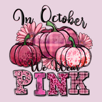 In October We Wear Pink Pumpkin Classic Tee | Teevron
