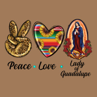 Peace Love Lady Of Guadalupe Classic Tee | Teevron