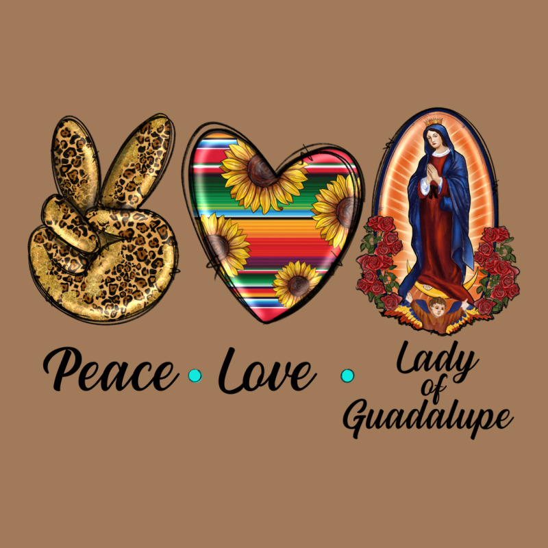 Peace Love Lady Of Guadalupe Classic Tee by RanaPortraitStore | Teevron