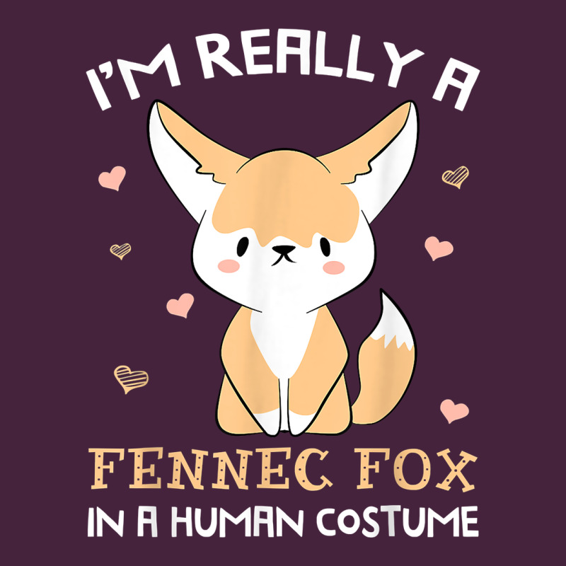 I'm Really A Fennec Fox In A Human Costume Funny Gift T Shirt Long Sleeve Tee by trangStudio | Teevron
