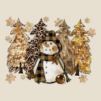Snowman With Christmas Trees 11inches Urban Heavy Tee | Teevron