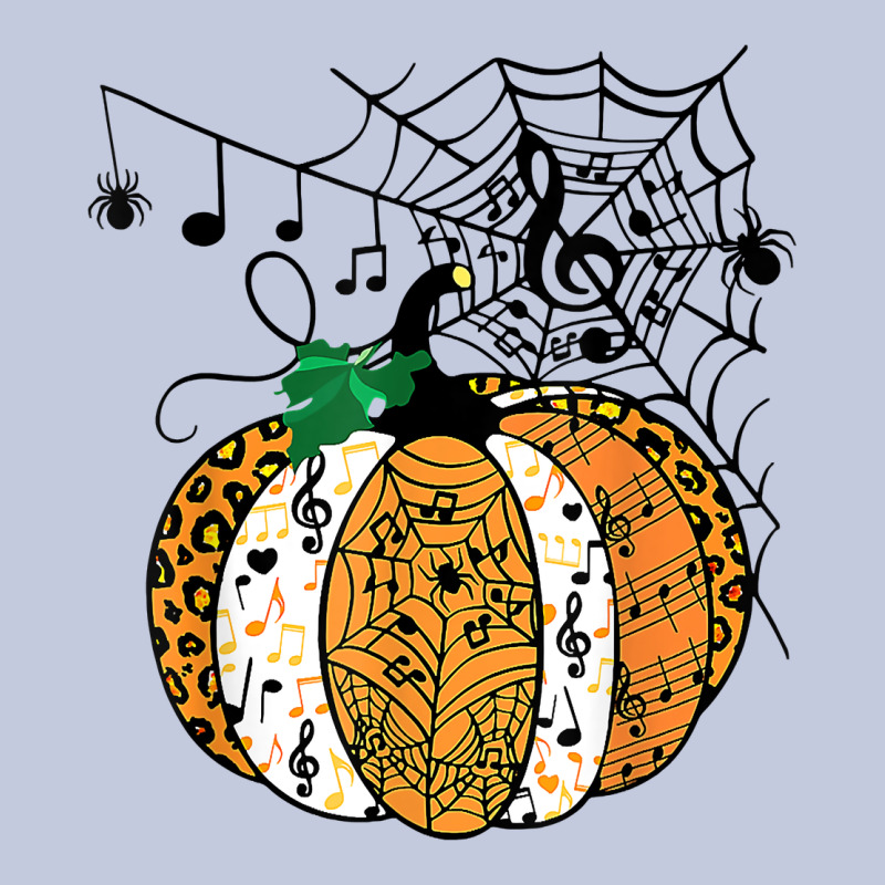 Halloween Pumpkin Music Symbols Music Teacher Halloween T Shirt Copy Long Sleeve Tee by trangStudio | Teevron